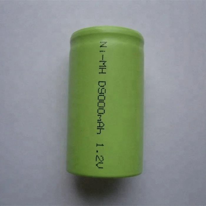 rechargeable battery ni-mh d 1.2 v 6500mah for emergency light