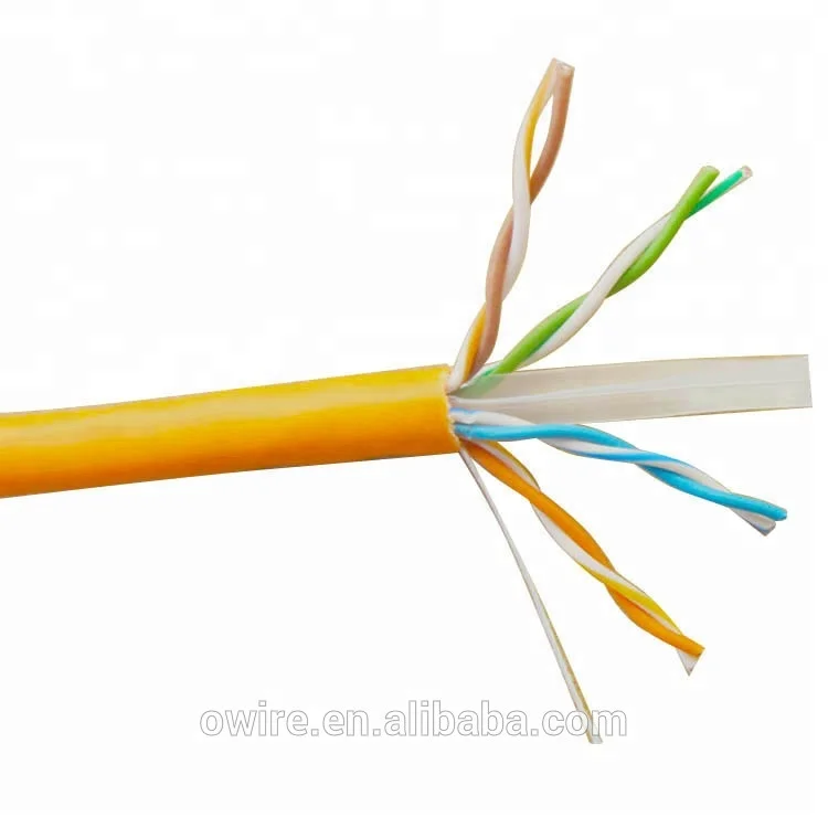 OWIRE Durable CAT 6 Indoor Ethernet Cable Minimal Downtime Communication Cables for Network Operations