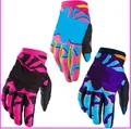 Bat FOX Woman Motorcycle gloves are very beautiful Glove Racing Glove Bicycle Cross country Long Finger