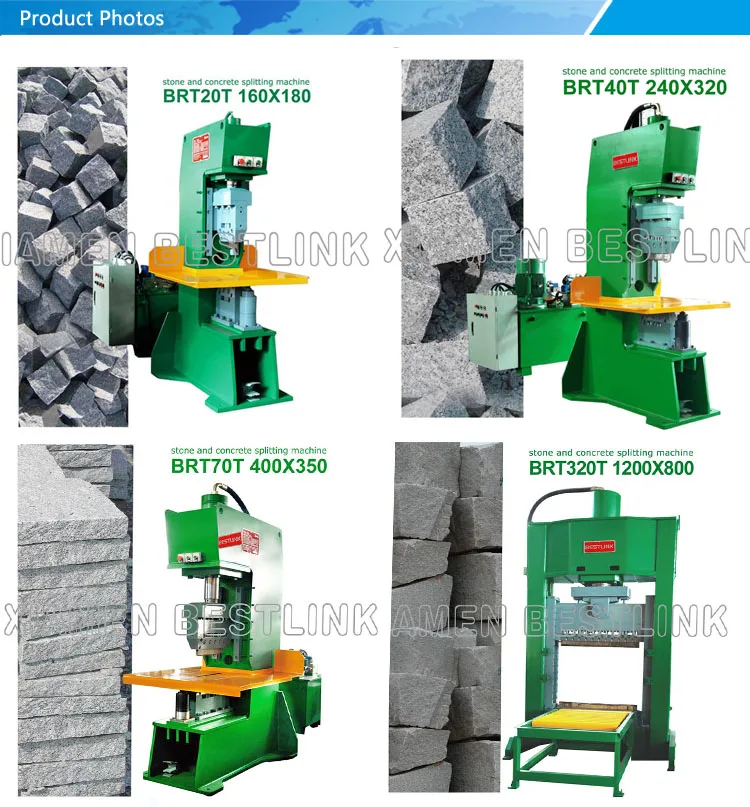 Cobble Splitter Thick Block Splitting Tool Split Machine for Road Edge ...