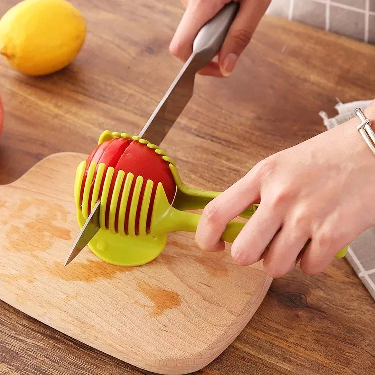 Plastic Potato Slicer Tomato Cutter Tool