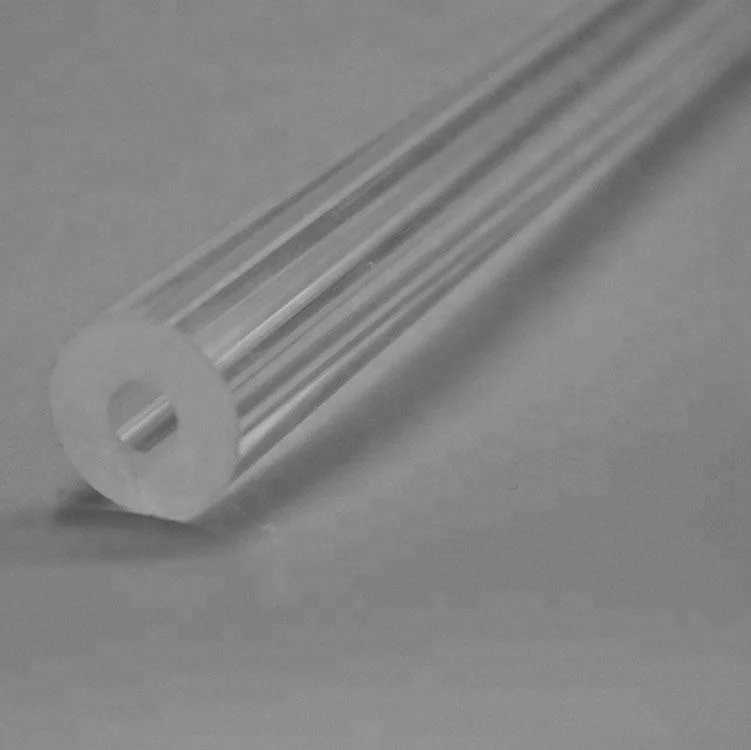 
Высококачественный прозрачный кварцевый оптический стержень OD3 мм/твердый цилиндрический стержень из кварцевого стекла 