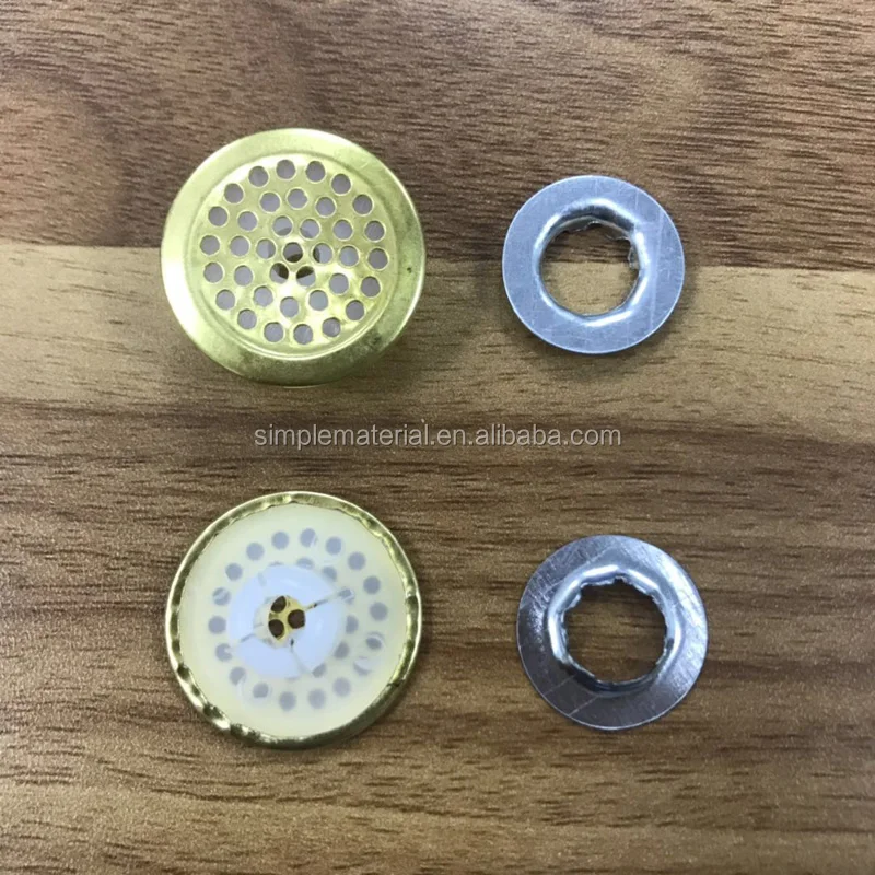 Металлический вентилятор для матраса золотого цвета