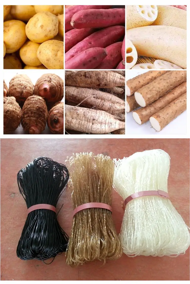 Fresh Dried Flat Brown Rice Vermicelli Noodles Pasta Making Machine Production Line details