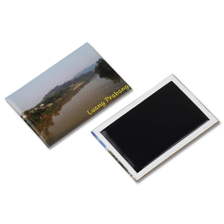 Новозеландская оптовая продажа 65*65 мм Оловянная 2024 Мир Город 3d игрушка холодильник туристический магнит сувенир