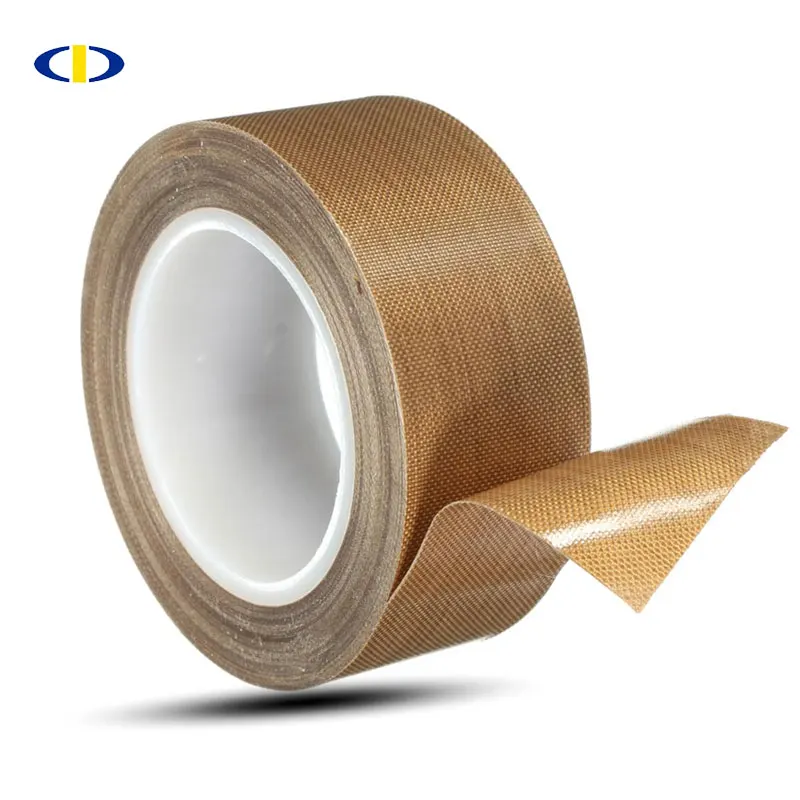 PTFE Teflon Heat Resistant Fiberglass Fabric W/ Silicone Adhesive Tape 19mm*10M 