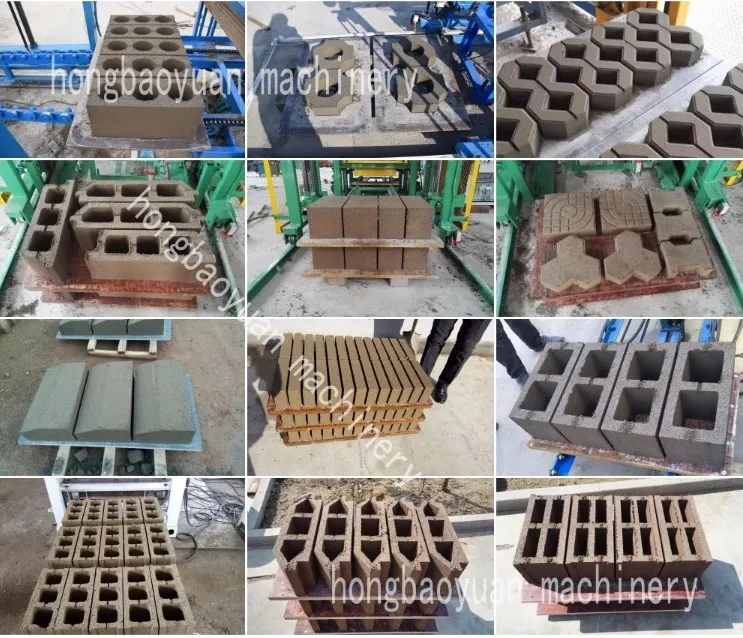 Molds for Cement Block Making Interlocking Concrete Block Mold Hydraulic Hollow Block Machine
