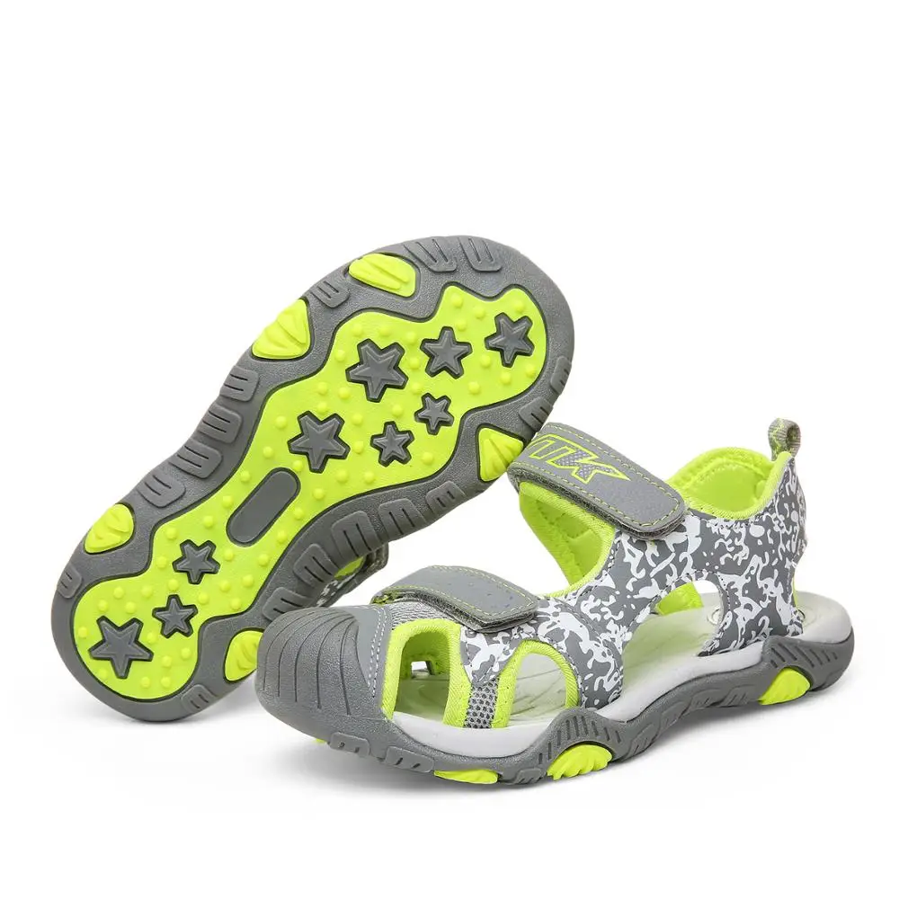 Детская Спортивная пляжная обувь, летние сандалии baotou, оптовая продажа