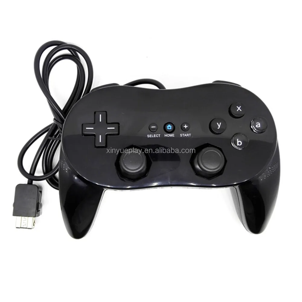 Pro Controller U for Wii and Wii U - Black 