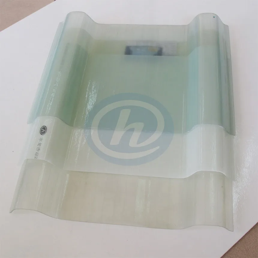 Полупрозрачный лист гофрированный стекловолоконная черепица