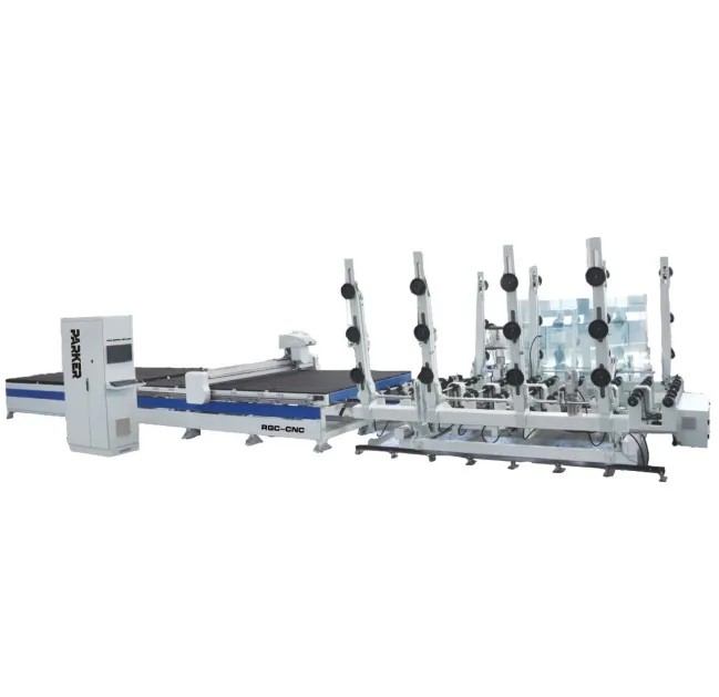 Parker фрезерный станок с ЧПУ для резки стекла производственную линию RGC-CNC
