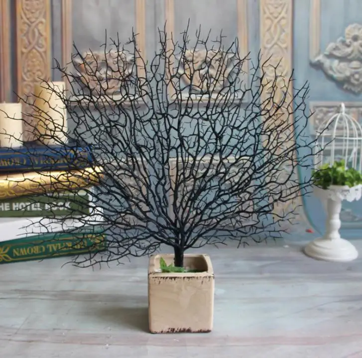 Artificial Black Coral Branch for Decoration - Ideal for Events
