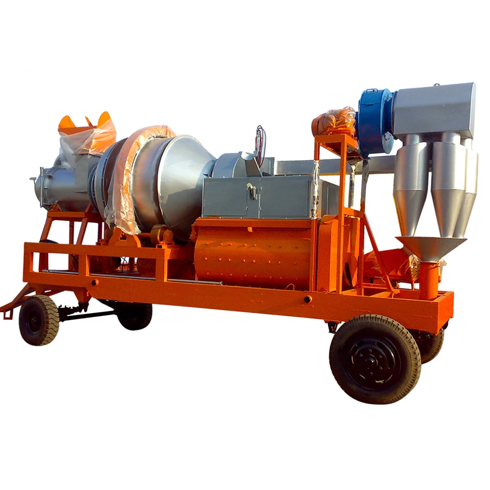 MRD20 20tph Batch Type Small Mobile Mini Asphalt Plant