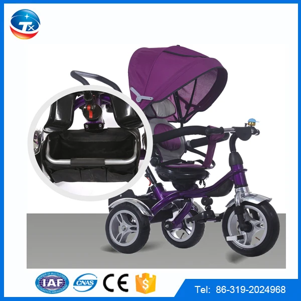 CE Approved 360 Rotating Cheap Baby Tricycle Stroller in