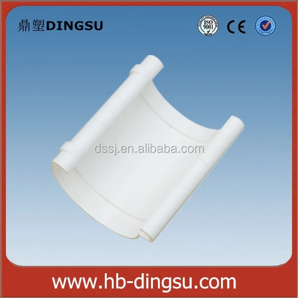 PVC Gutter Half Round Pvc Gutter Easy Installation