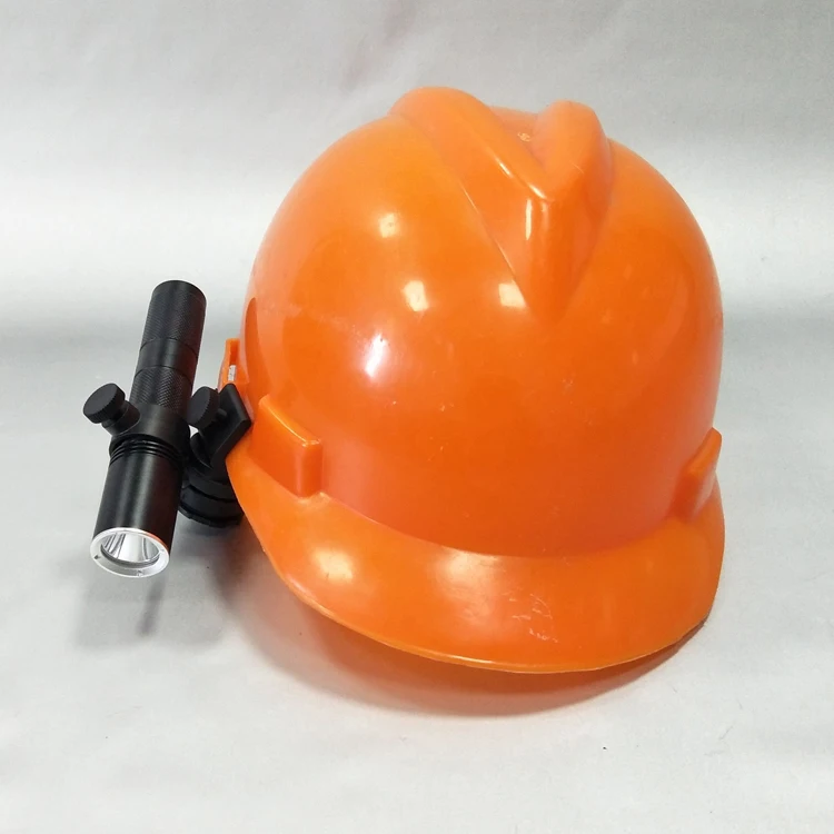Explosion Proof Helmet Flashlight with Clip Headlamp