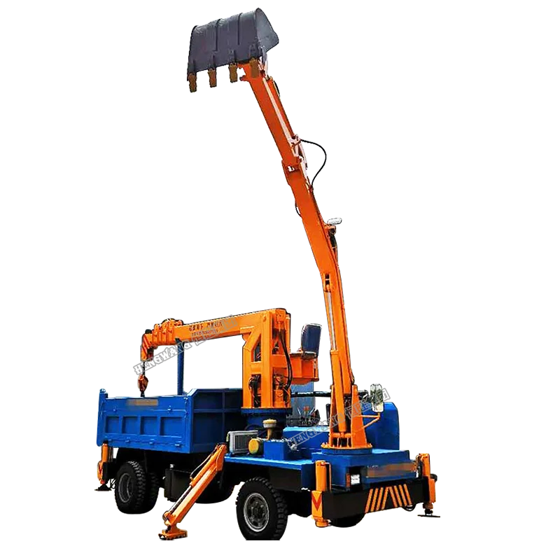 5 Tons 8 Tons 13 Tons Wheeled Excavator Truck Mounted Excavator