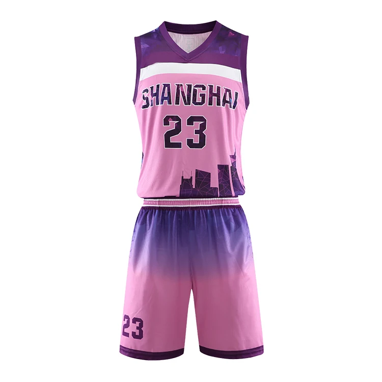 Custom Man Pink Basketball Uniform High School Students Reversible  Basketball Uniforms - China Basketball Jerseys Wholesale and Mesh  Basketball Jersey price