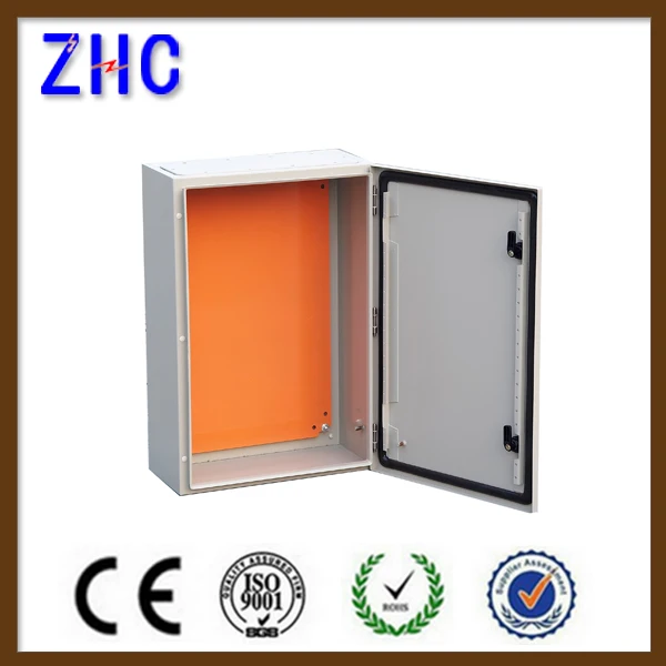 NEMA IP54 Waterproof Outdoor Powder Coating Wall Mounted Metal Distribution Box ZHC Model Zc