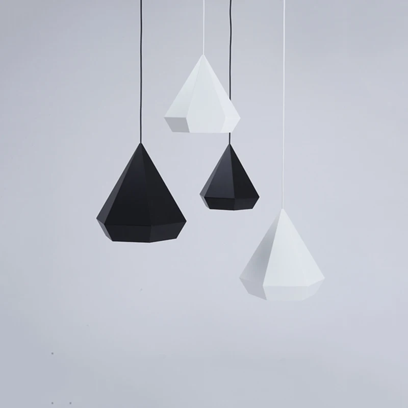 Postmodern Decoration Sebastian Scherer Diamond Pendant Lighting Buy Diamond Shape Led Light Hanging Lamp Modern New Led Christmas Suspension Lighting Christmas Chandelier Postmodern Sebastian Scherer Carbon Steel Led Diamond Pendant Lighting Product On