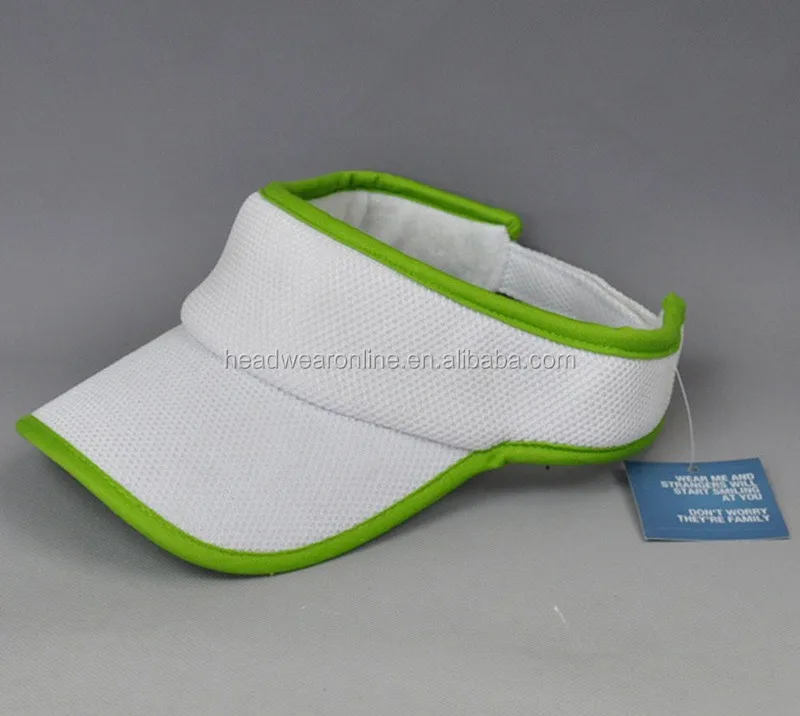 Sun visor hat with elastic band Clearance