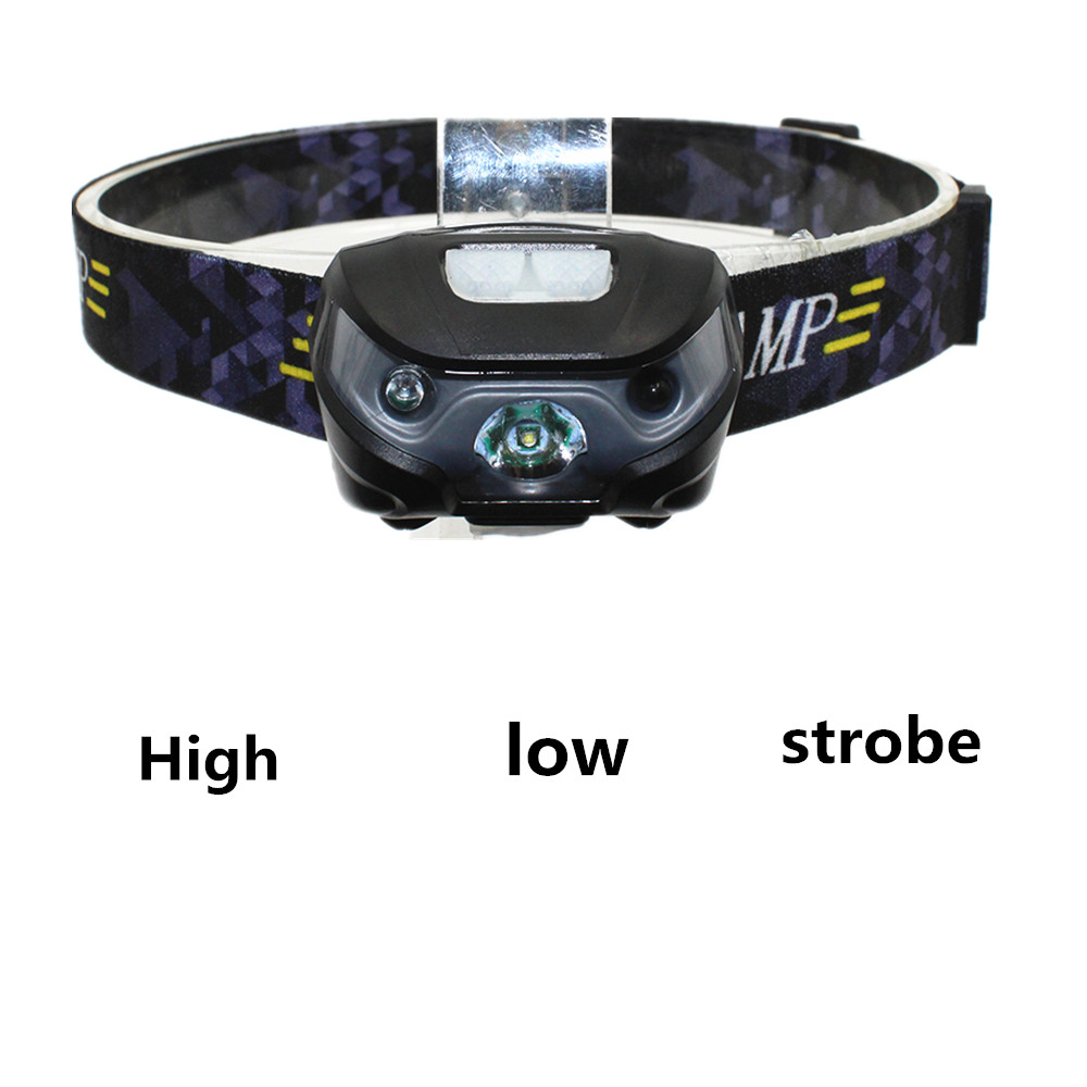 
 Китай, светодиодный перезаряжаемый налобный фонарь KC высокой мощности с функцией датчика движения  