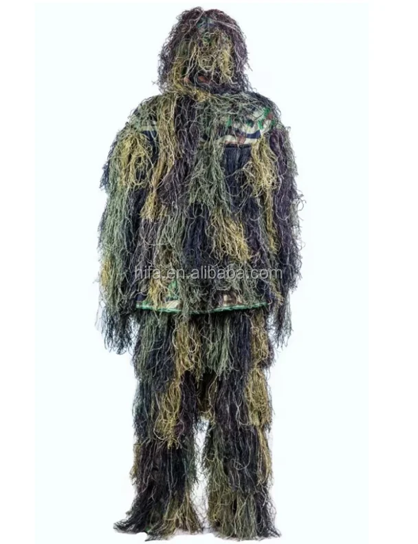 Hunting Ghillie Camouflage Suit Hood Head Cloth Sniper CAMO Army Airsoft Cape 