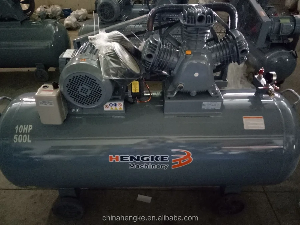 
 Промышленный Воздушный компрессор 500L W3090 10hp 380V  