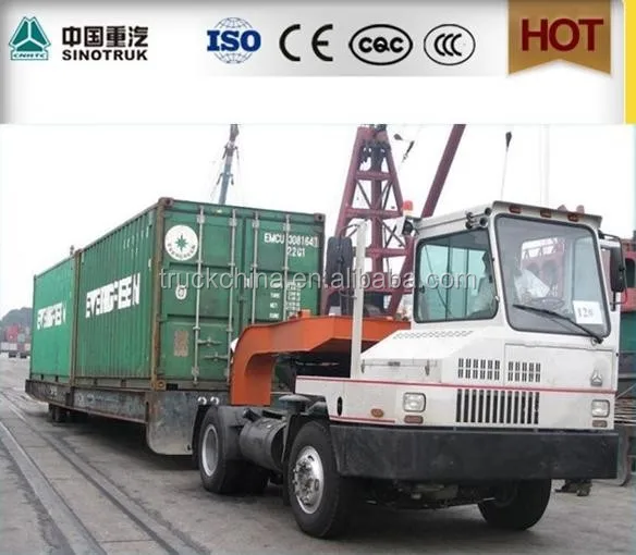 Sinotruk HOVA 4x2 266hp Terminal Towing Port Tractor Truck for Sale