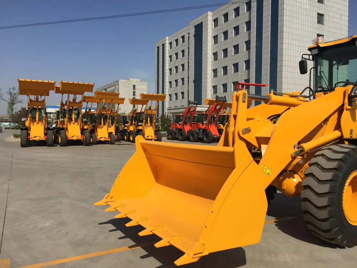 New Hot Selling  ZL20 Mini 2 Ton Hand Brake Wheel Front End Loader with CE Certification