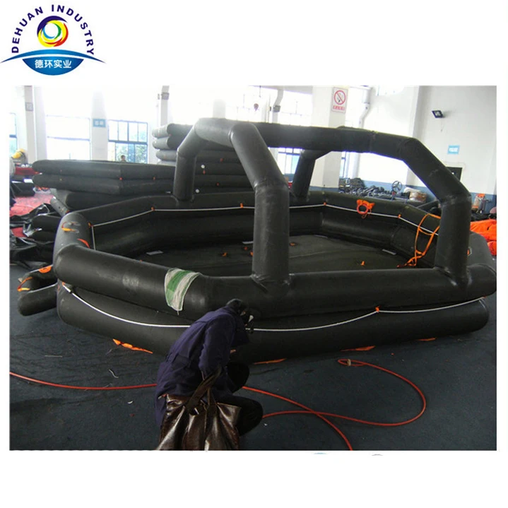 Cheap Throw-over Board Type Inflatable Life Raft 6,8,10,12,15,16,20,25 Person Life Raft