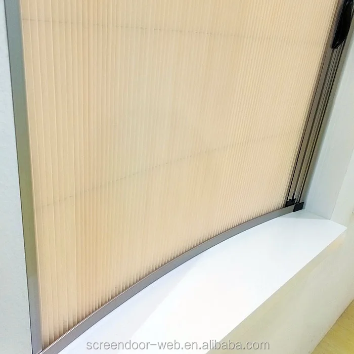 Screen Offer Pleated Mesh Insect Bi Fold Screen Door with Mosquito Net