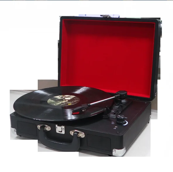 
Проигрыватель с 2 скорости проигрыватель портативный граммофон/фонограф 