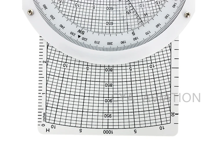 Pooleys Plastic CRP-5 Flight Computer Pilots Student Flying Training ...