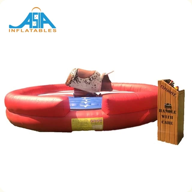 Inflatable Mechanical Bull Ring Attractive Amusement Facilities Bull Riding Machine