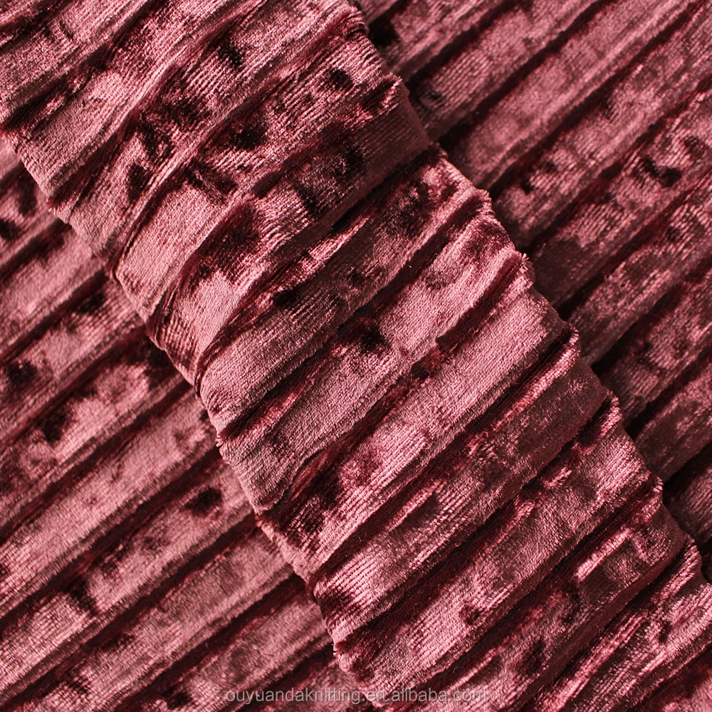 
 Плиссированная юбка с измельченными цветами из корейской бархатной ткани для платьев  