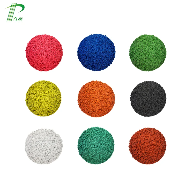 Colourful Epdm Rubber Granules For Safety Children Playground Rubber ...