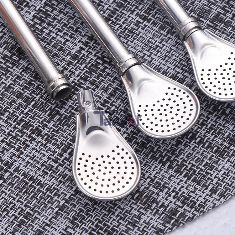 Портативная соломенная мешалка из нержавеющей стали, 18-10