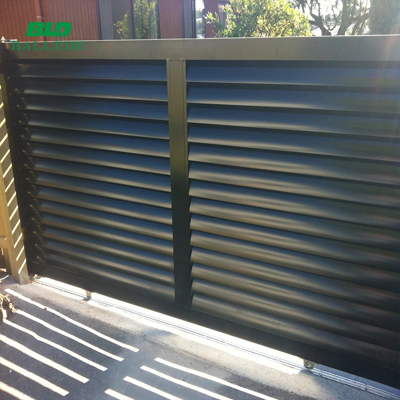 Garden Fixed Vertical or Horizontal Aluminum Automatic Gate