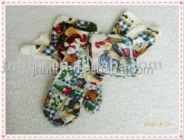 Варежка для кухни с принтом из 100% хлопка