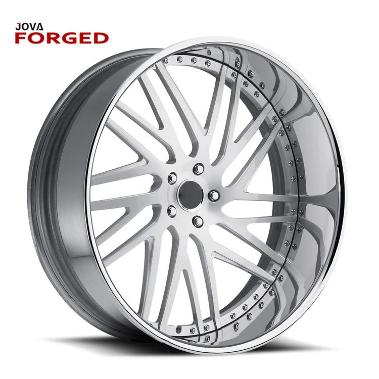 Deep Dish Rims Two Pieces Offset Rims Jova Best Forged Wheels
