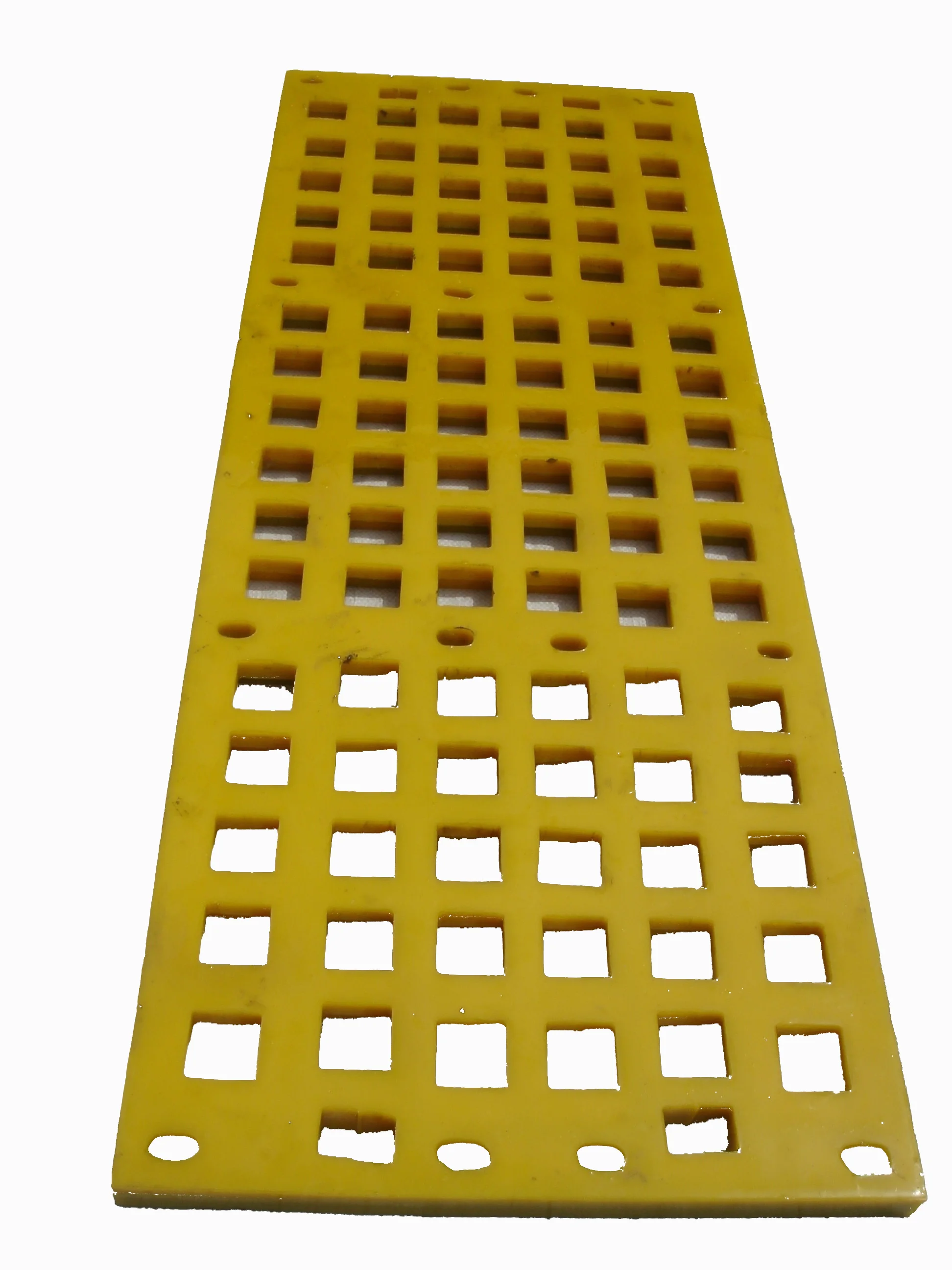 PU Urethane Poly Polyurethane Modular Mesh Sieves Rubber Screen Cloth for Screen Media Vibrating Screening System