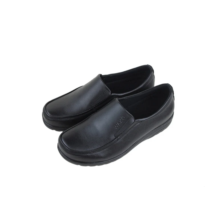 leather chef clogs