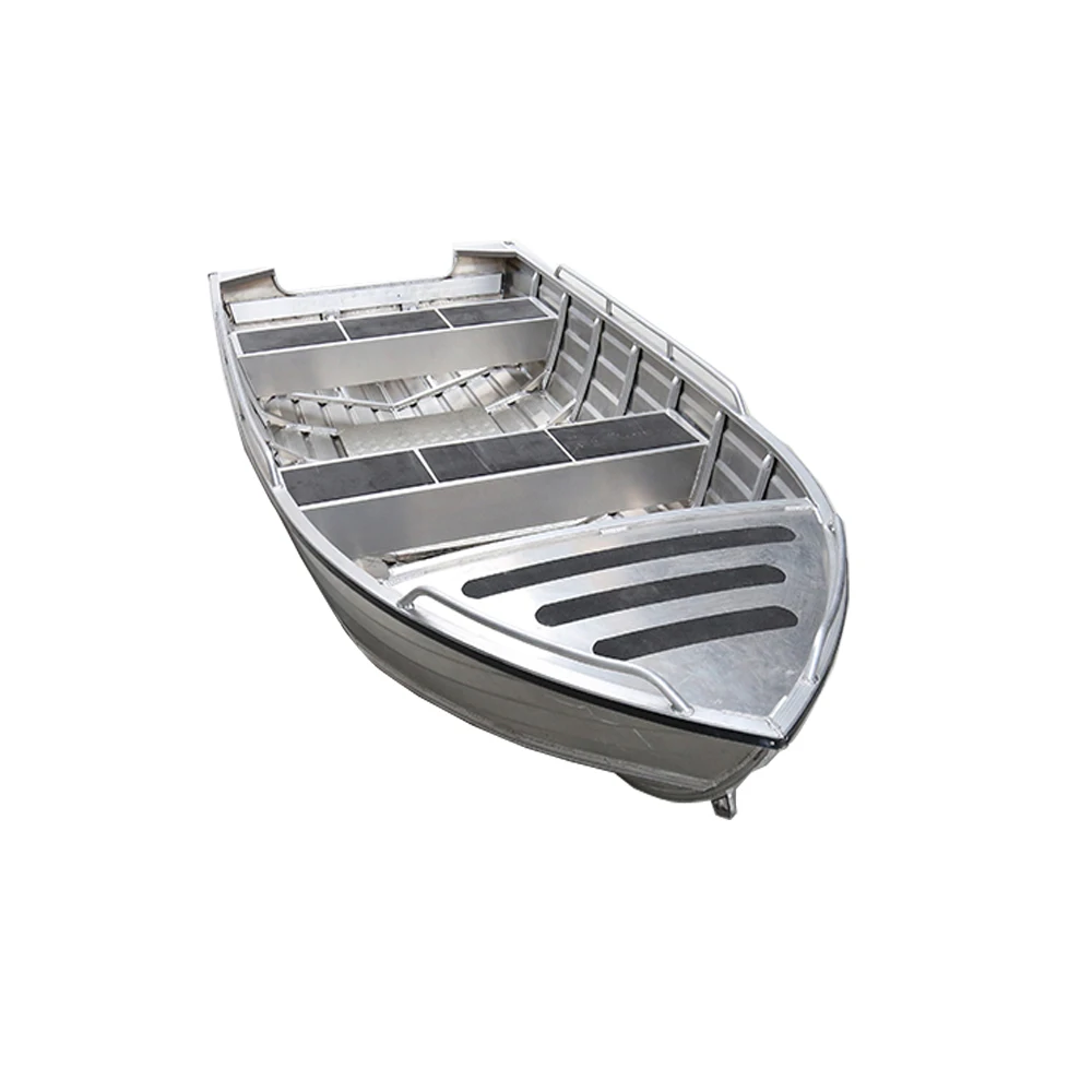 China Customized Aluminum Boat Fishing Rowing Durable Boat