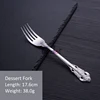 Fourchette à dessert-argent