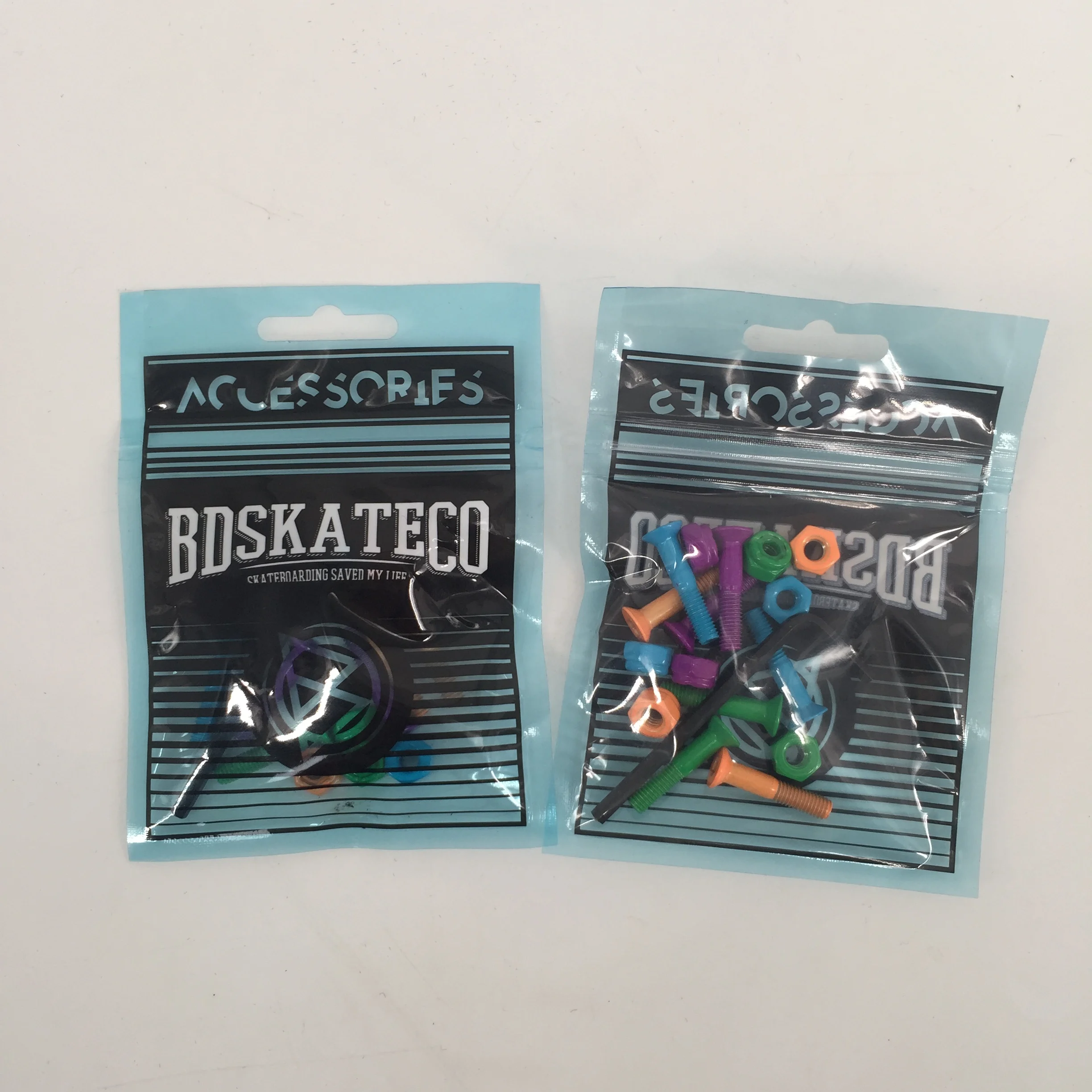 Multi Color Skateboard Mounting Screws For Skate Board Deck Bolts And