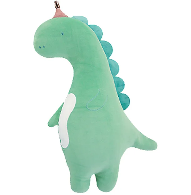 white dinosaur plush