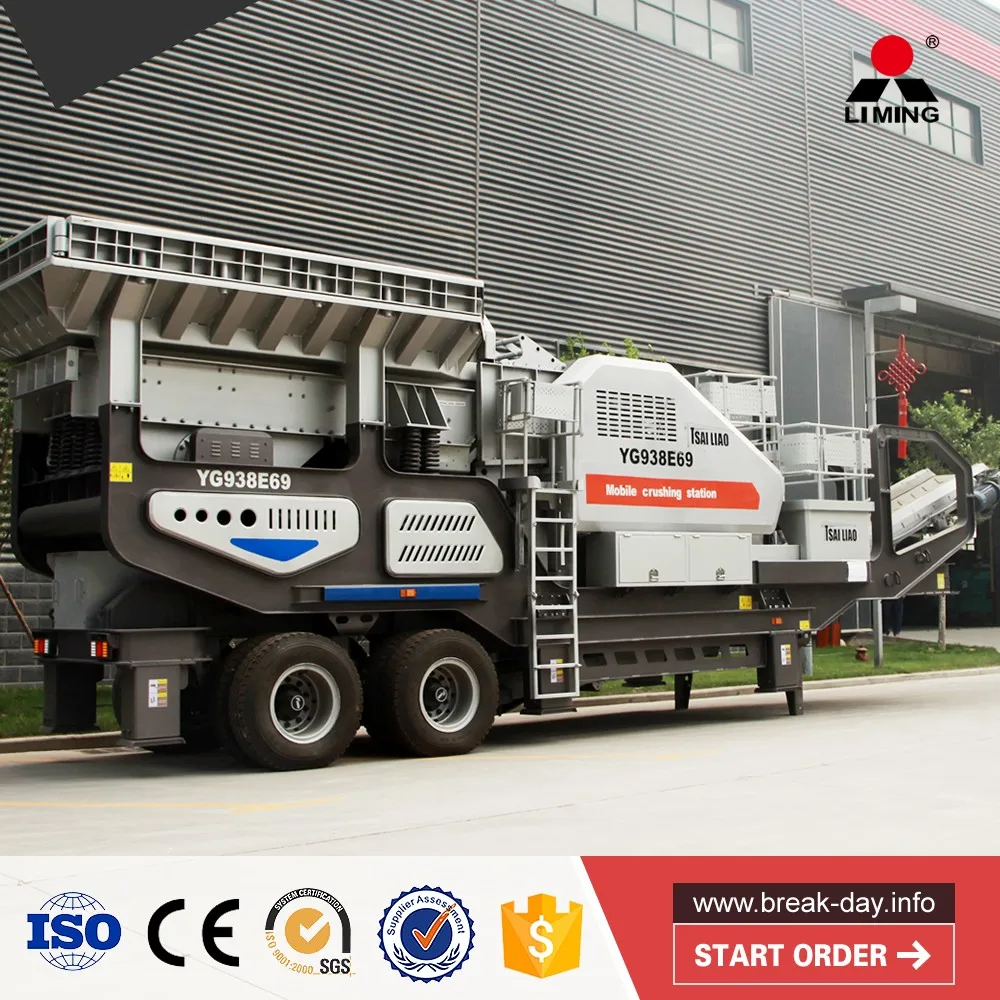 K Series Mobile Crushing and Screening Plant for Aggregate Building Stones Crushing