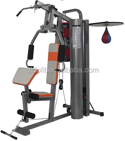 Профессиональное бодибилдинг коммерческое оборудование для спортзала 4 станции силовой тренажер многофункциональное фитнес-оборудование на