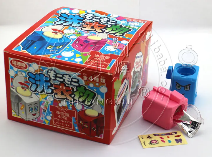 Toy Washing Machine Liquid Bubble Candy
